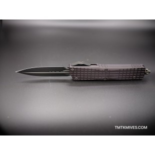 Microtech Combat Troodon 144-1CT-DSH Frag Delta Shadow DLC Tanto Edge Nickel Boron Internals